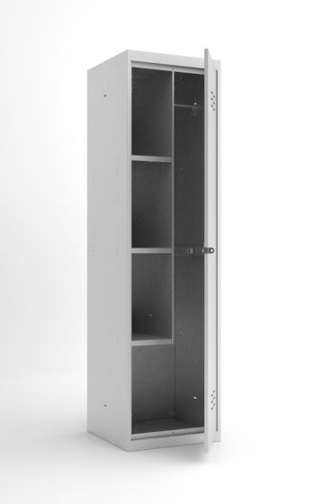 Шкаф хозяйственный металлический для хозяйственного инвентаря серии шрх-11L500 